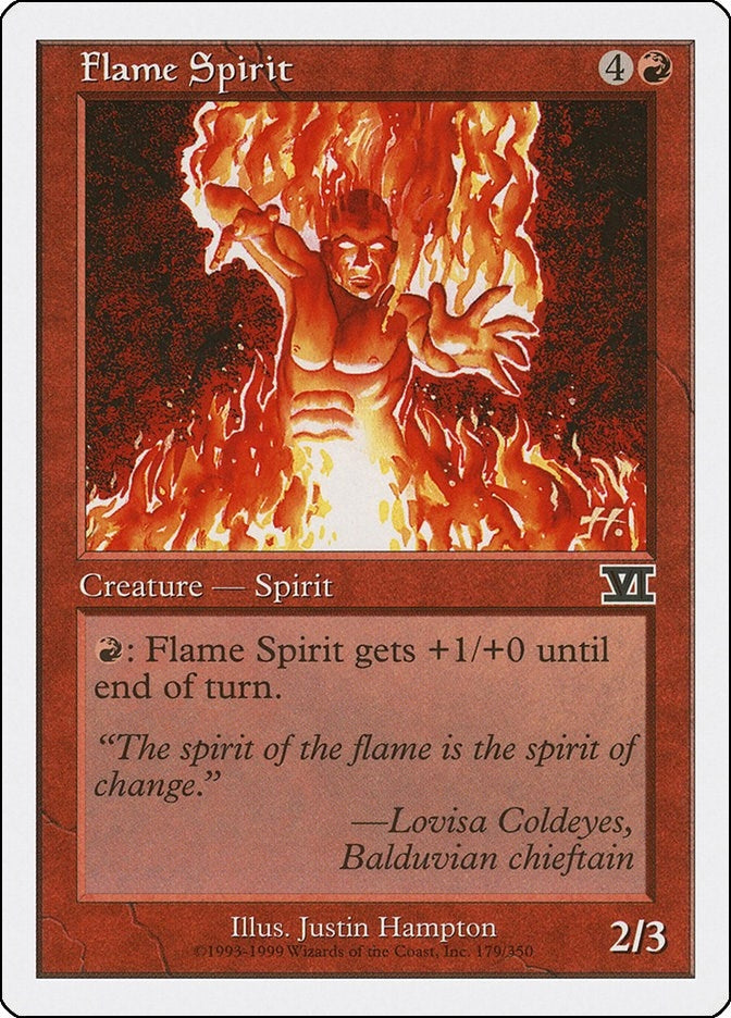 Flame Spirit (179) (Classic Sixth Edition)