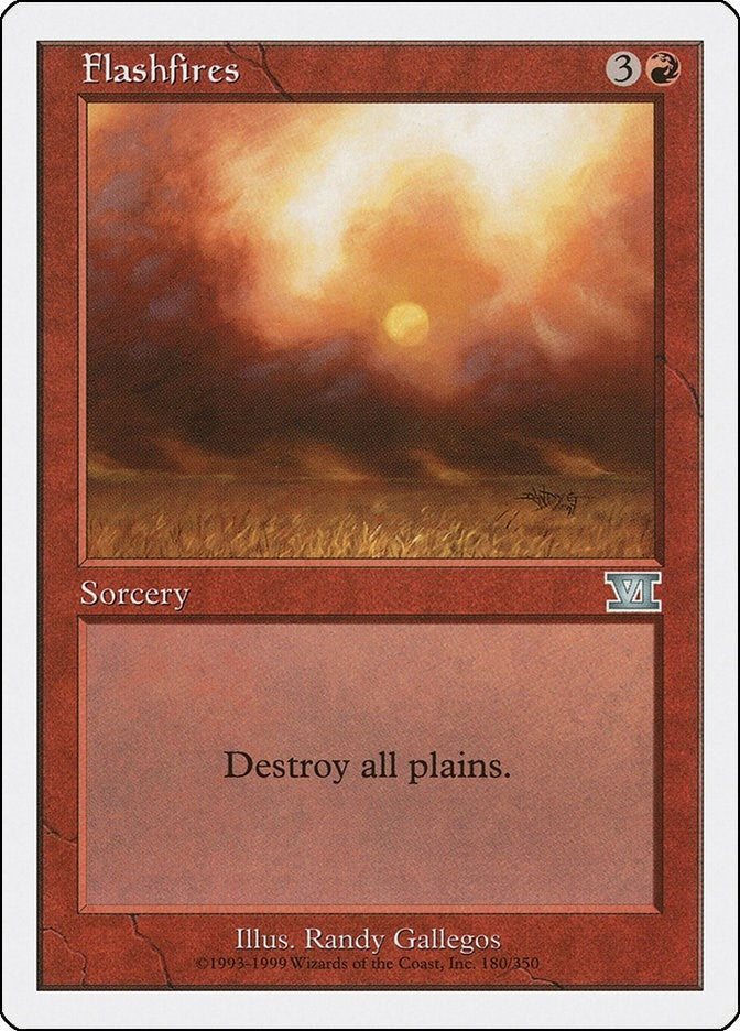 Image for Flashfires (180) (Classic Sixth Edition) - Magic: The Gathering