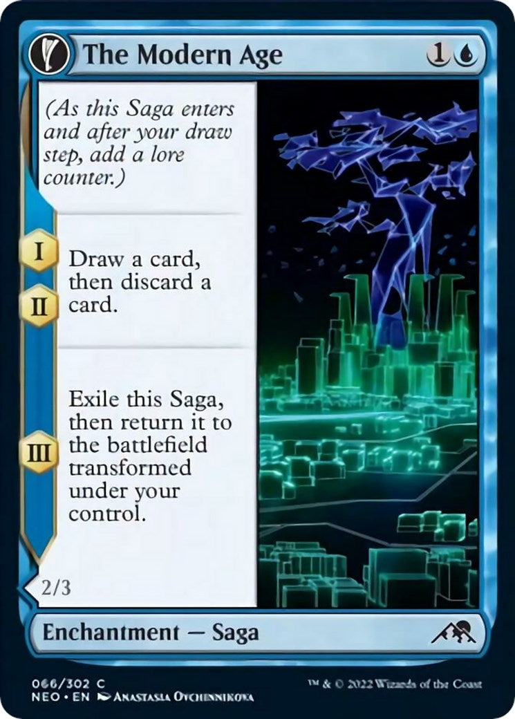 The Modern Age (66) (Kamigawa: Neon Dynasty)