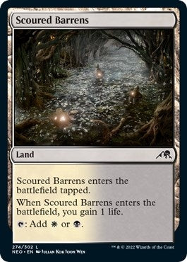 Scoured Barrens (274) (Kamigawa: Neon Dynasty)