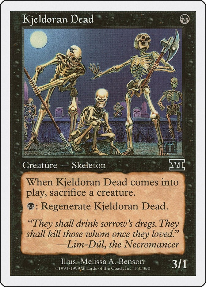 Image for Kjeldoran Dead (140) (Classic Sixth Edition) - Magic: The Gathering