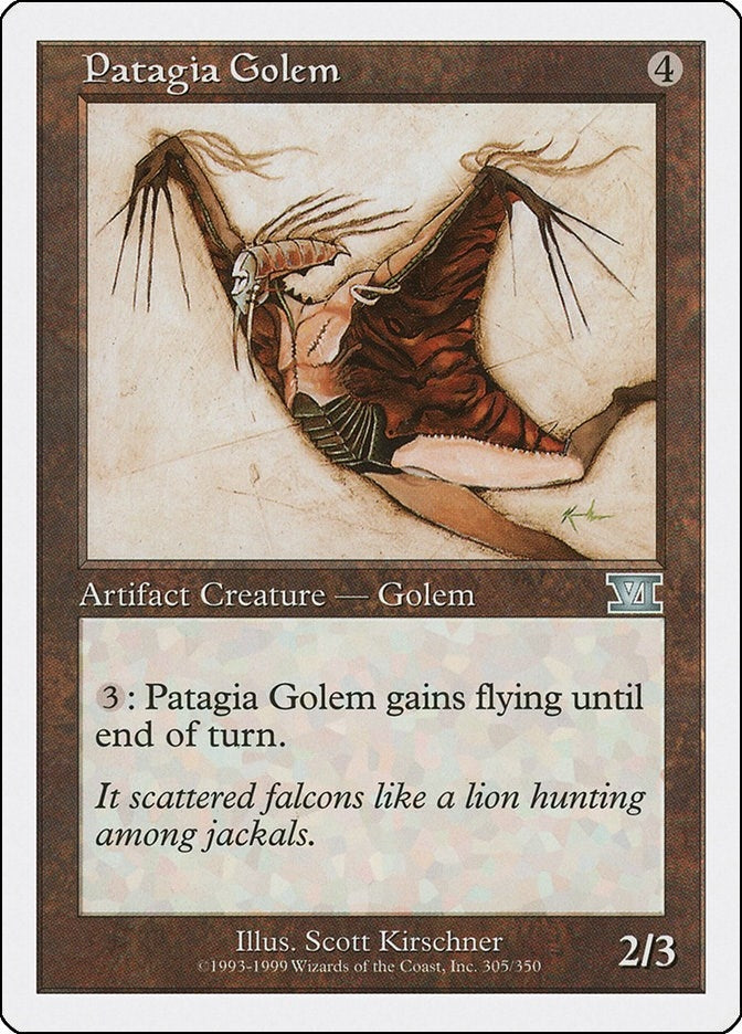 Image for Patagia Golem (305) (Classic Sixth Edition) - Magic: The Gathering