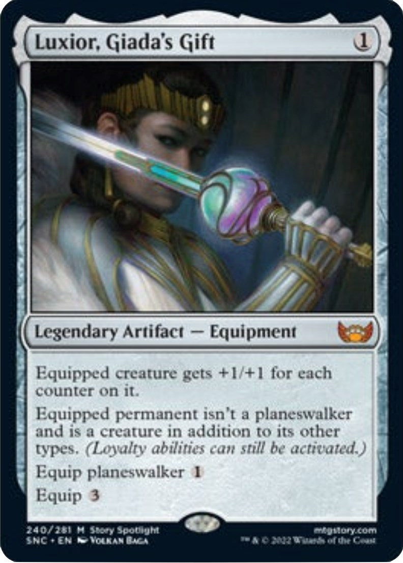 Image for Luxior, Giada's Gift (240) (Streets of New Capenna) - Magic: The Gathering