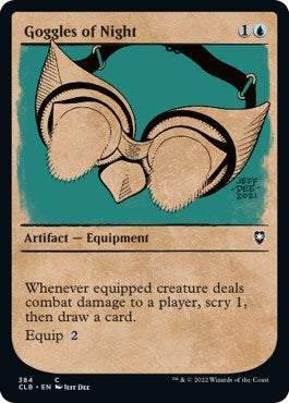 Image for Goggles of Night (Showcase) (384) (Commander Legends: Battle for Baldur's Gate) - Magic: The Gathering