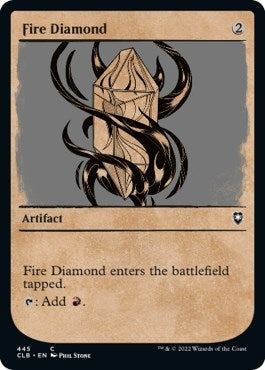 Image for Fire Diamond (Showcase) (445) (Commander Legends: Battle for Baldur's Gate) - Magic: The Gathering