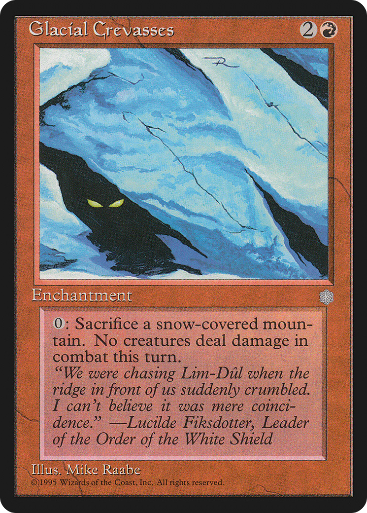 Glacial Crevasses (187) (ICE)
