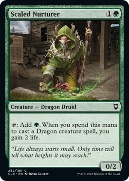 Image for Scaled Nurturer (252) (Commander Legends: Battle for Baldur's Gate) - Magic: The Gathering