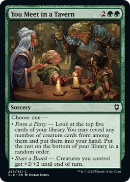Image for You Meet in a Tavern (263) (Commander Legends: Battle for Baldur's Gate) - Magic: The Gathering