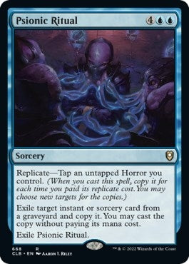 Image for Psionic Ritual (668) (Commander Legends: Battle for Baldur's Gate) - Magic: The Gathering