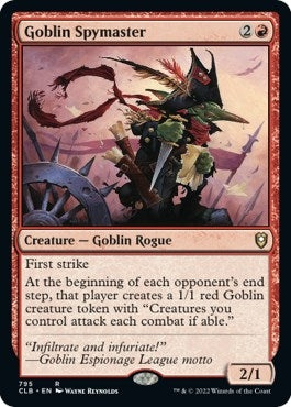 Goblin Spymaster (795) (Commander Legends: Battle for Baldur's Gate)
