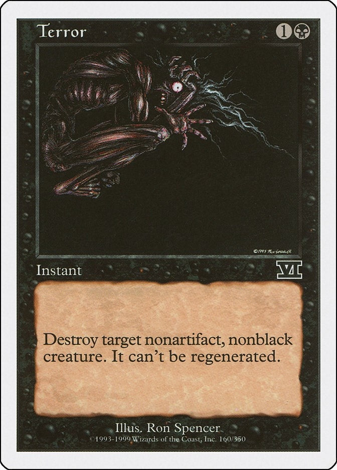 Image for Terror (160) (Classic Sixth Edition) - Magic: The Gathering