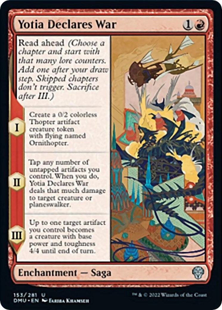 Image for Yotia Declares War (153) (Dominaria United) - Magic: The Gathering