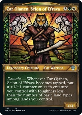 Zar Ojanen, Scion of Efrava (Textured Foil) (367) (Dominaria United)