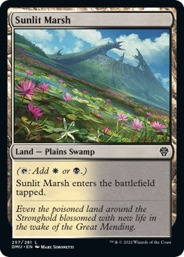 Image for Sunlit Marsh (257) (Dominaria United) - Magic: The Gathering