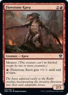 Image for Flowstone Kavu (125) (Dominaria United) - Magic: The Gathering