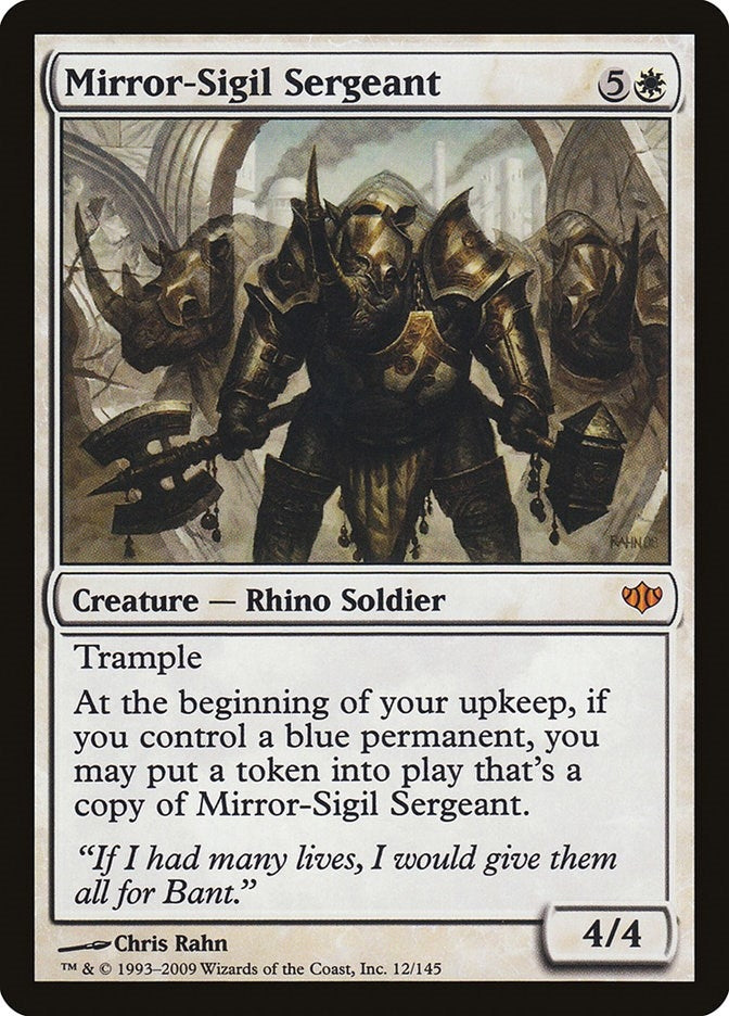 Mirror-Sigil Sergeant (12) (Conflux)