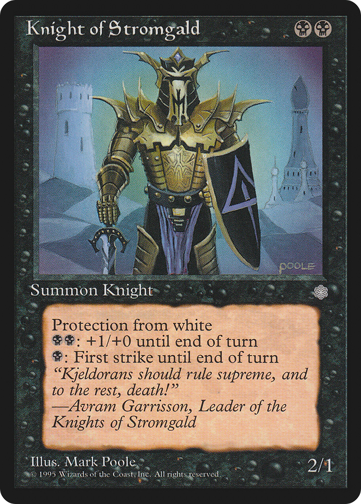 Knight of Stromgald (ICE)