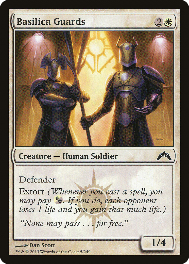 Basilica Guards (5) (GTC)