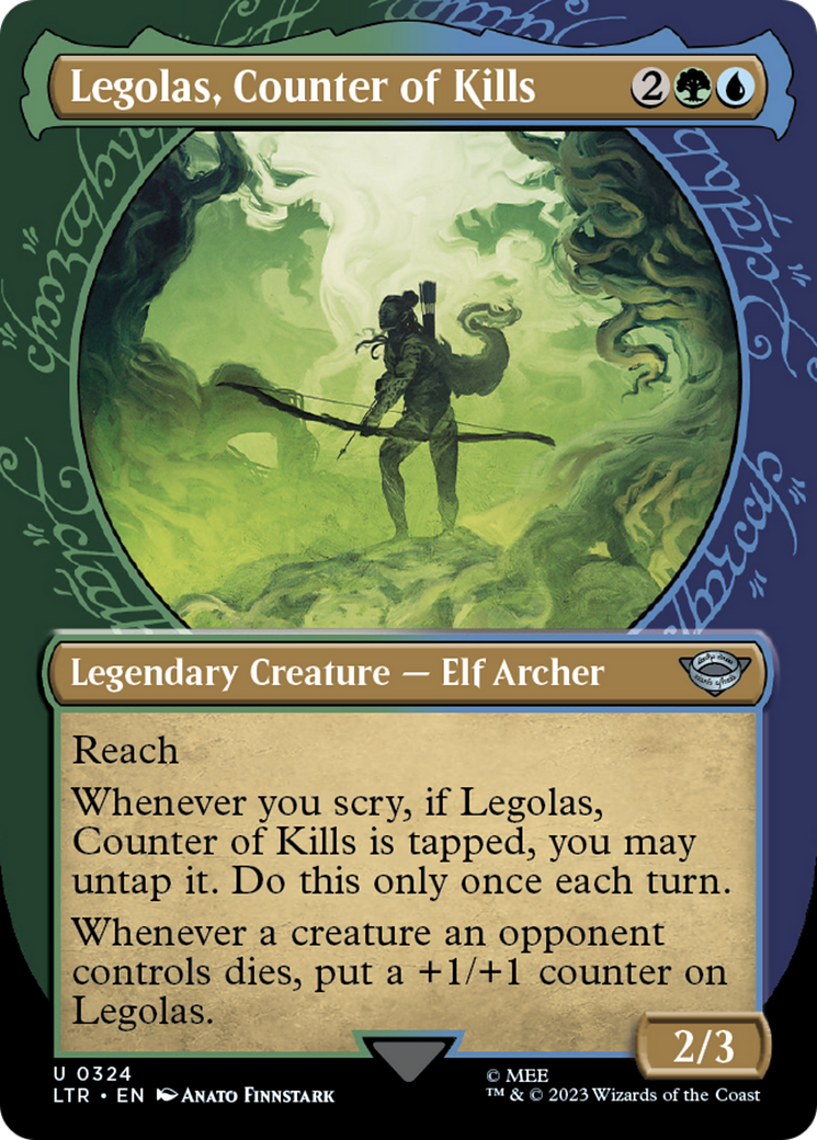 Legolas, Counter of Kills (Showcase) (324) (LTR)