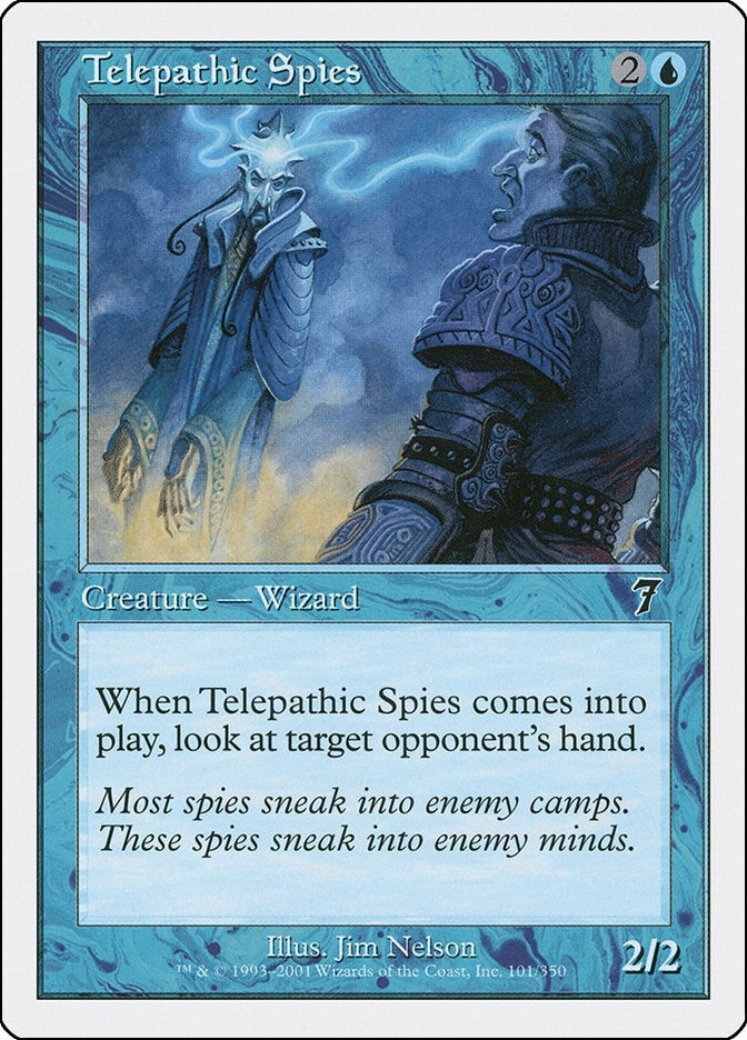 Image for Telepathic Spies (101) (7th Edition) - Magic: The Gathering