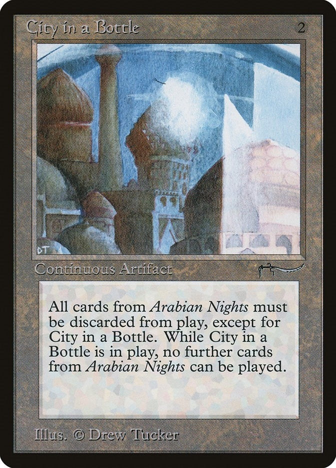 Image for City in a Bottle (Arabian Nights) - Magic: The Gathering
