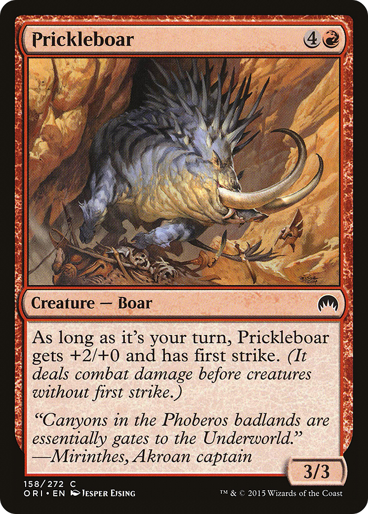 Prickleboar (158) (ORI)