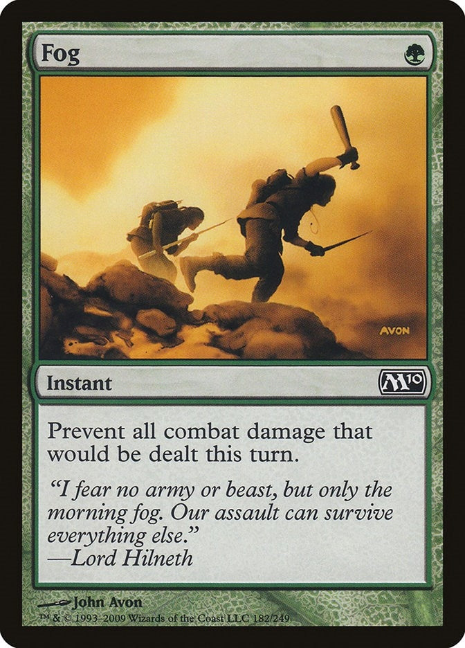 Image for Fog (182) (Magic 2010 (M10)) (M10) - Magic: The Gathering
