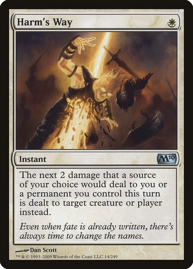 Image for Harm's Way (14) (Magic 2010 (M10)) (M10) - Magic: The Gathering