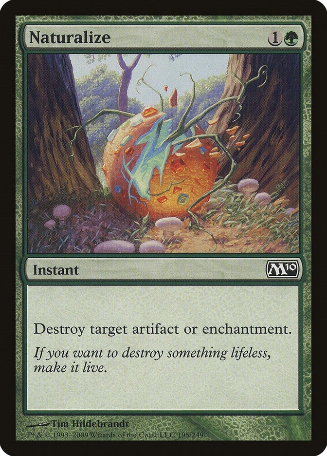 Image for Naturalize (195) (Magic 2010 (M10)) (M10) - Magic: The Gathering