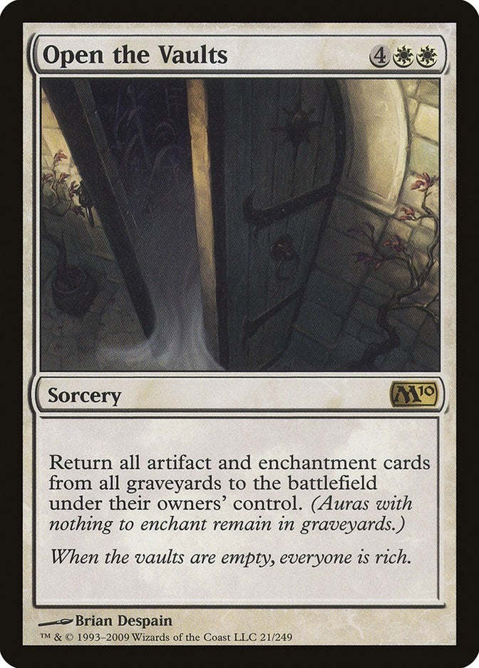 Image for Open the Vaults (21) (Magic 2010 (M10)) (M10) - Magic: The Gathering