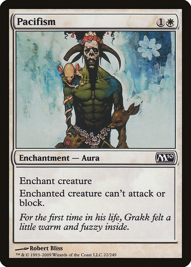 Image for Pacifism (22) (Magic 2010 (M10)) (M10) - Magic: The Gathering