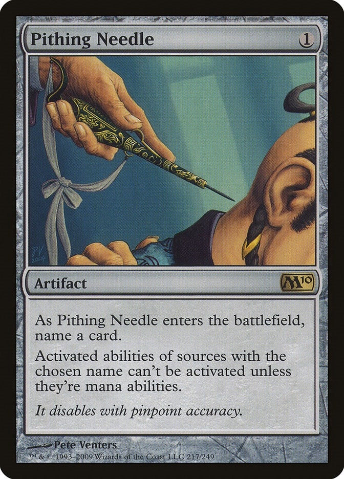 Image for Pithing Needle (217) (Magic 2010 (M10)) (M10) - Magic: The Gathering
