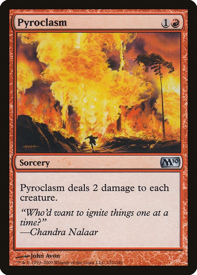 Image for Pyroclasm (152) (Magic 2010 (M10)) (M10) - Magic: The Gathering