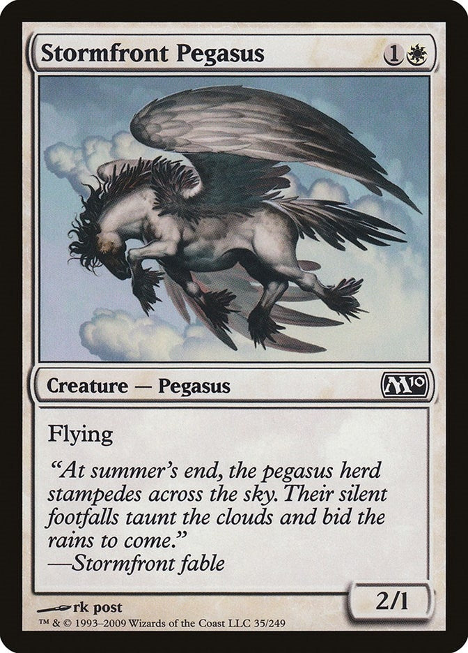 Image for Stormfront Pegasus (35) (Magic 2010 (M10)) (M10) - Magic: The Gathering