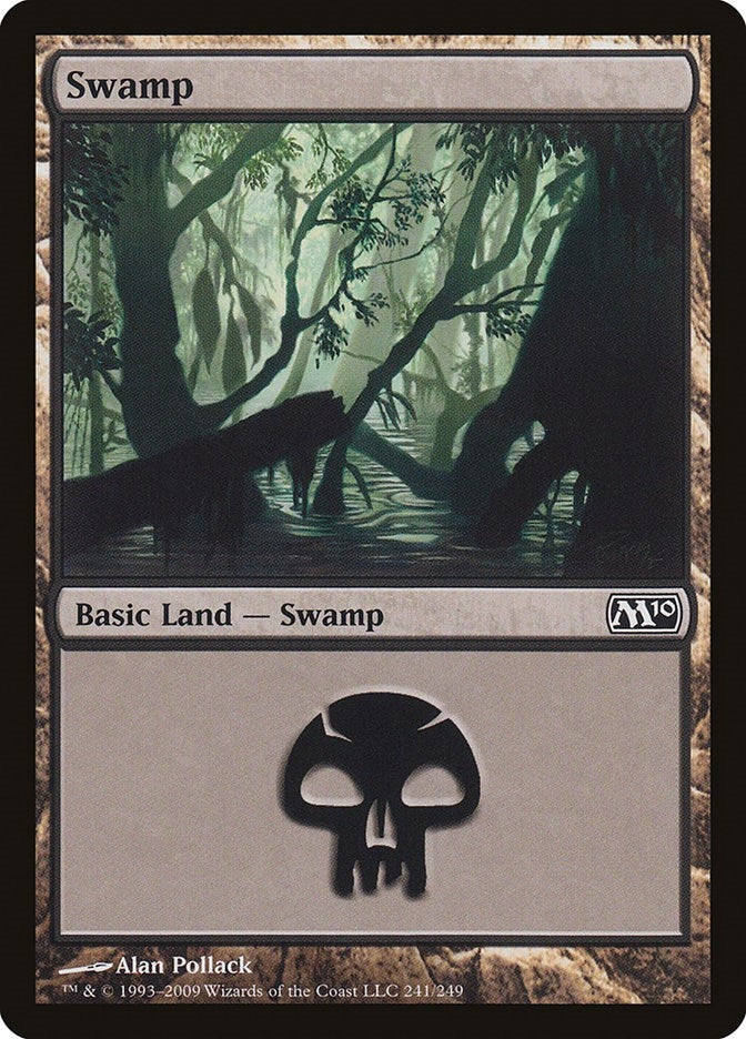 Image for Swamp (241) (241) (Magic 2010 (M10)) (M10) - Magic: The Gathering