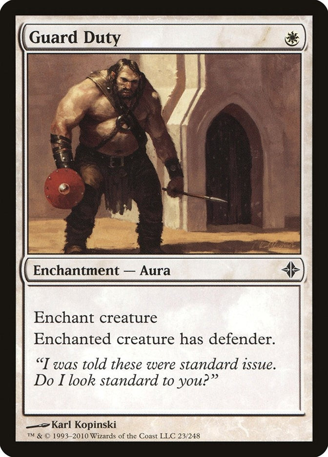Image for Guard Duty (23) (Rise of the Eldrazi) - Magic: The Gathering