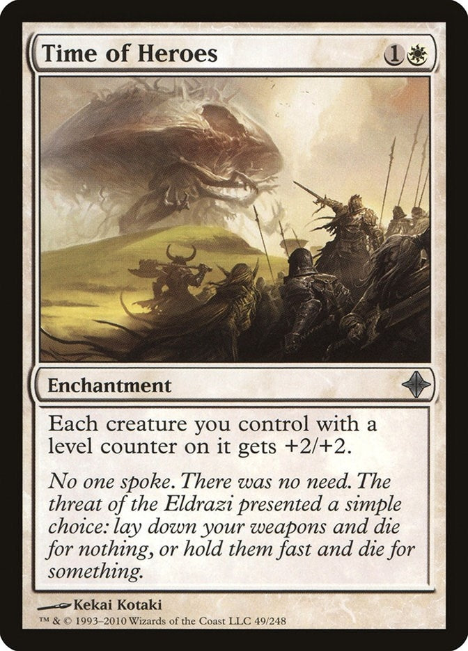 Image for Time of Heroes (49) (Rise of the Eldrazi) - Magic: The Gathering