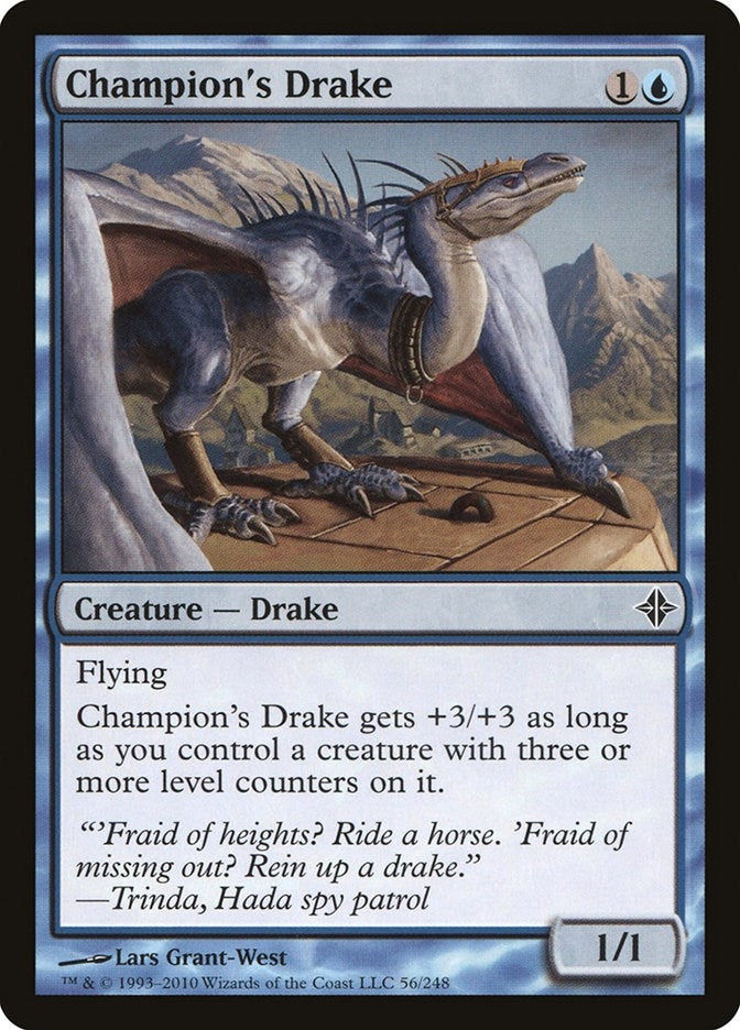Image for Champion's Drake (56) (Rise of the Eldrazi) - Magic: The Gathering