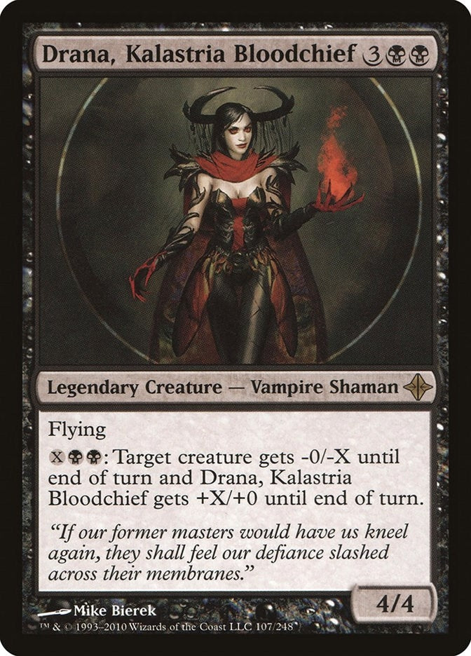 Image for Drana, Kalastria Bloodchief (107) (Rise of the Eldrazi) - Magic: The Gathering