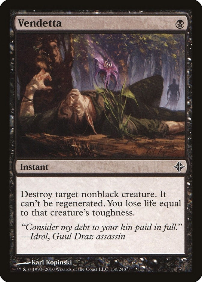 Image for Vendetta (130) (Rise of the Eldrazi) - Magic: The Gathering