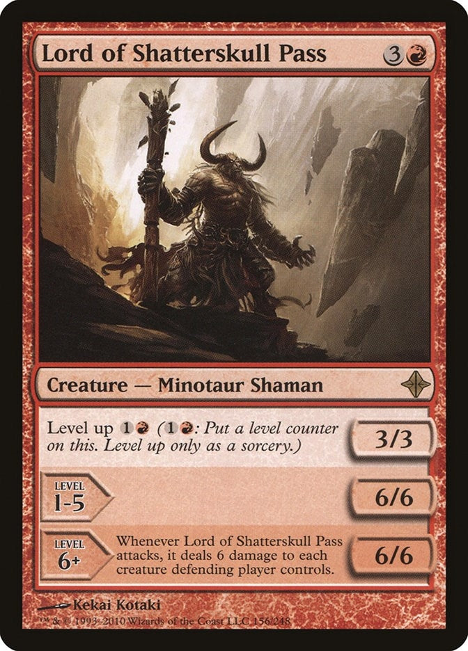 Image for Lord of Shatterskull Pass (156) (Rise of the Eldrazi) - Magic: The Gathering