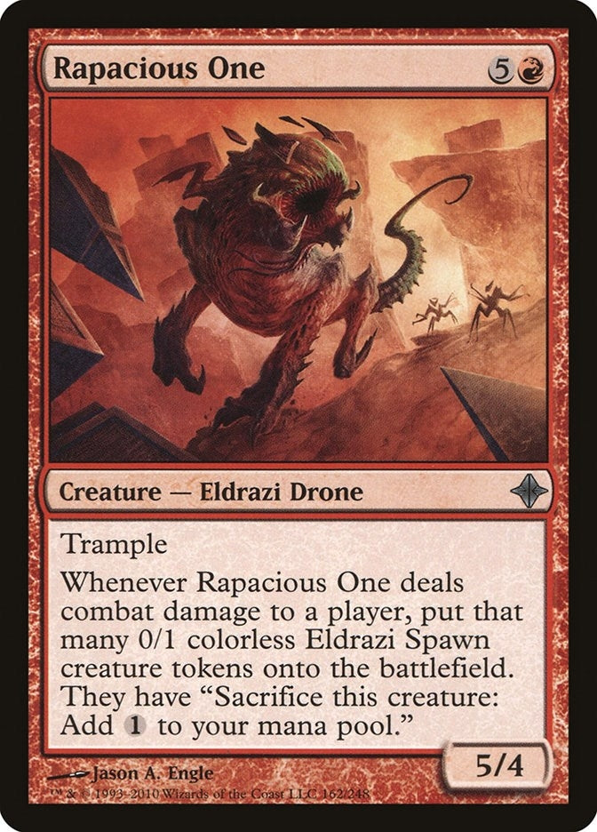 Image for Rapacious One (162) (Rise of the Eldrazi) - Magic: The Gathering