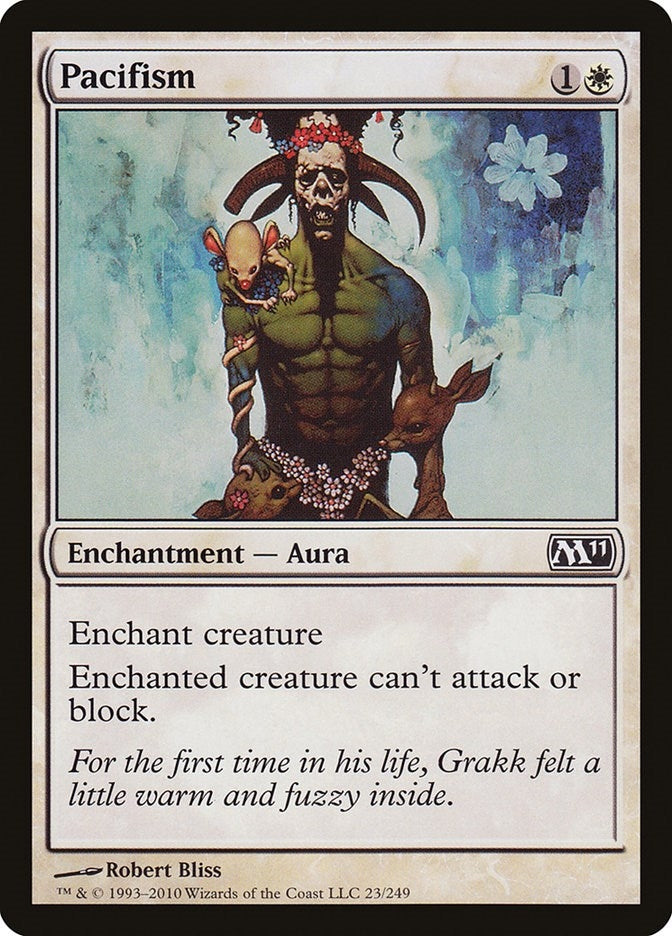 Image for Pacifism (23) (Magic 2011 (M11)) - Magic: The Gathering