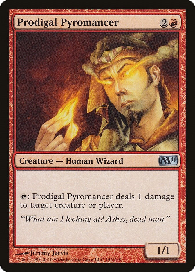 Image for Prodigal Pyromancer (152) (Magic 2011 (M11)) - Magic: The Gathering