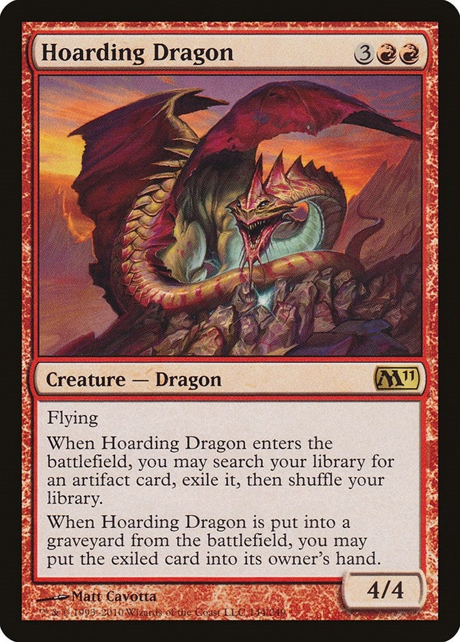 Hoarding Dragon (144) (Magic 2011 (M11))