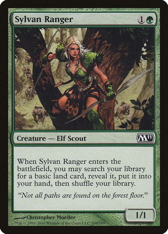Sylvan Ranger (198) (Magic 2011 (M11))