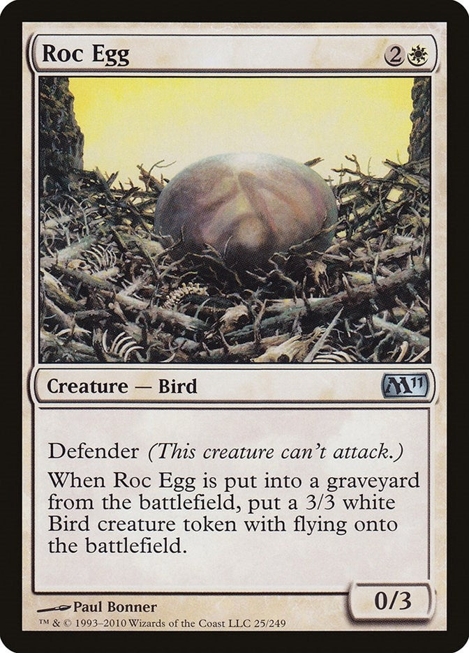 Image for Roc Egg (25) (Magic 2011 (M11)) - Magic: The Gathering