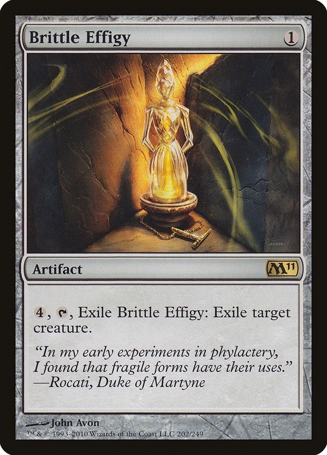Image for Brittle Effigy (202) (Magic 2011 (M11)) - Magic: The Gathering