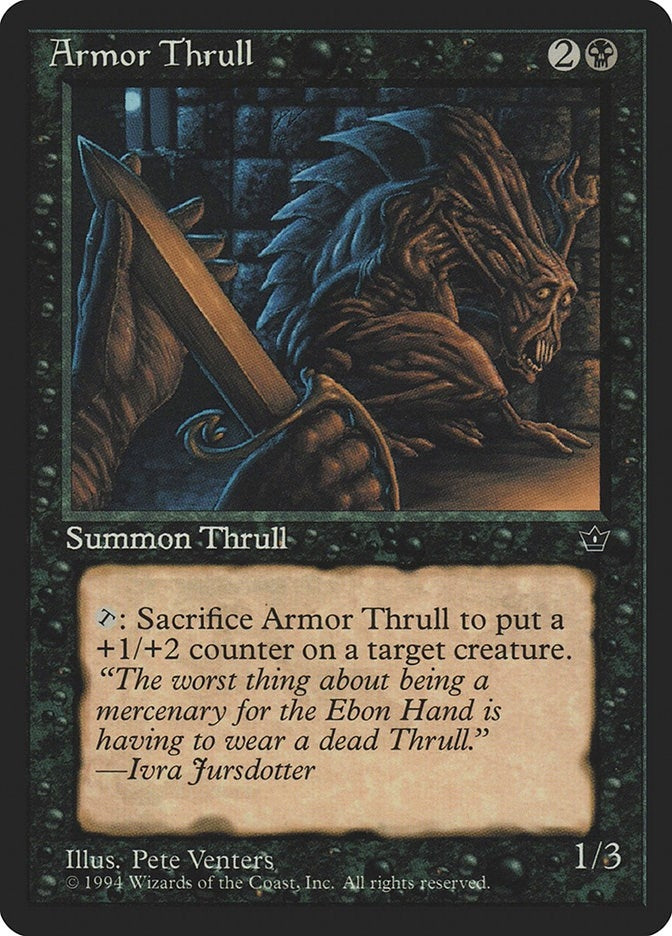 Image for Armor Thrull (Venters) (Fallen Empires) - Magic: The Gathering