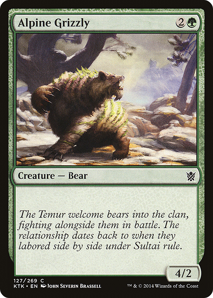 Alpine Grizzly (127) (KTK)